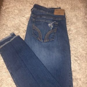 Hollister ripped jeans